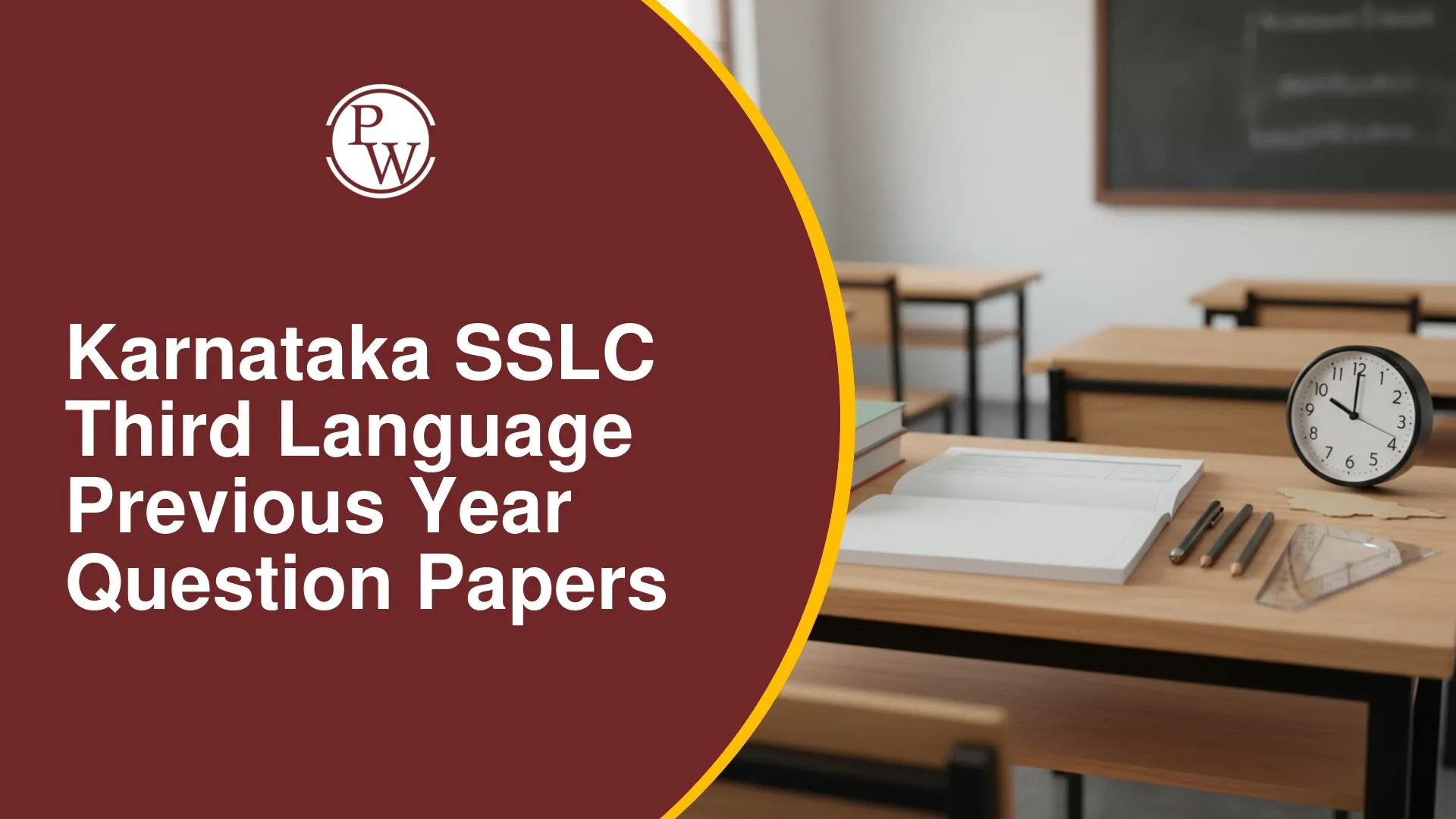 Karnataka SSLC Third Language Previous Year Question Papers PDF