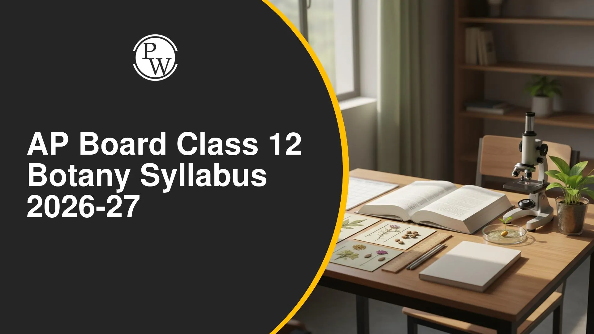 AP Board Class 12 Botany Syllabus 2026-27