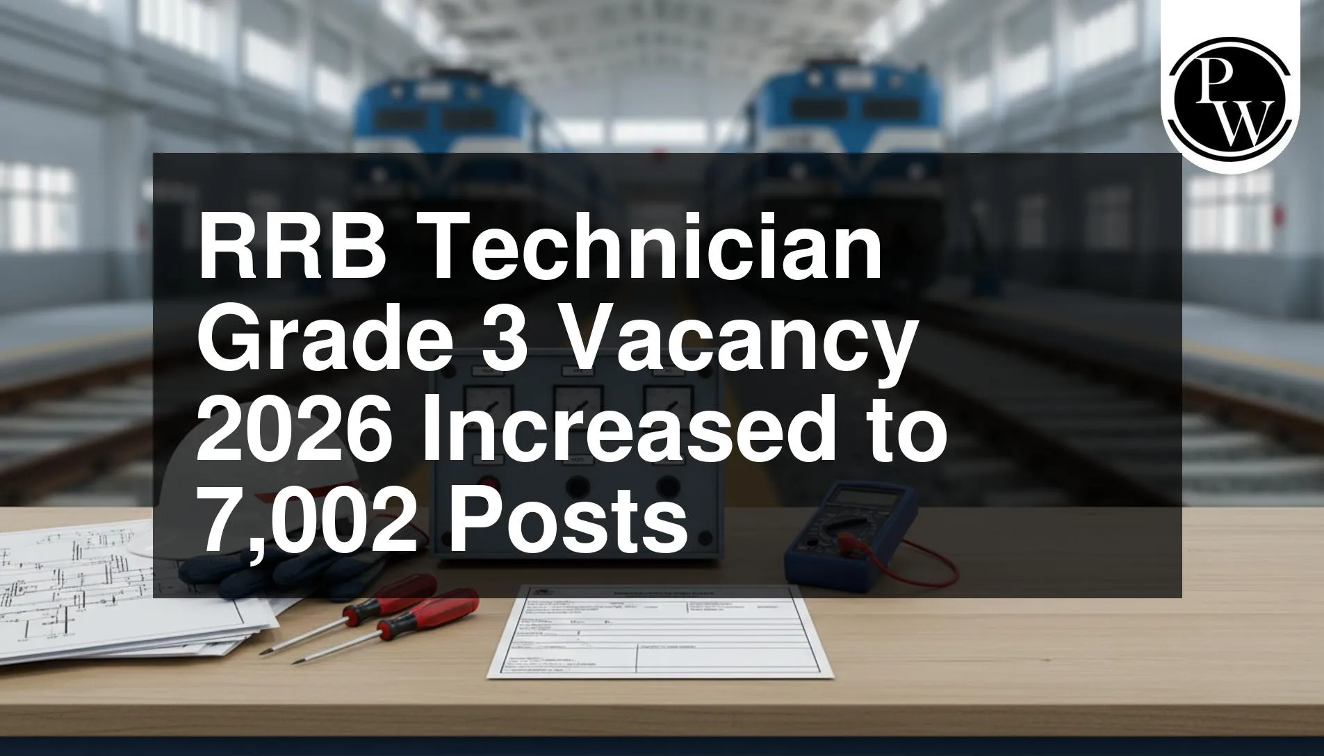 RRB Technician Grade 3 Vacancy 2026 Increased to 7,002 Posts