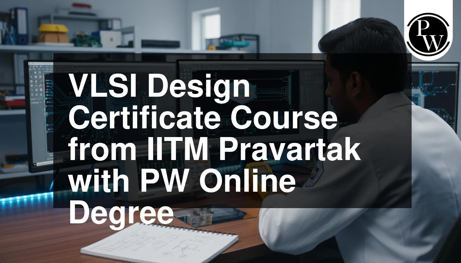 VLSI Design Certificate Course from IITM Pravartak with PW Online Degree