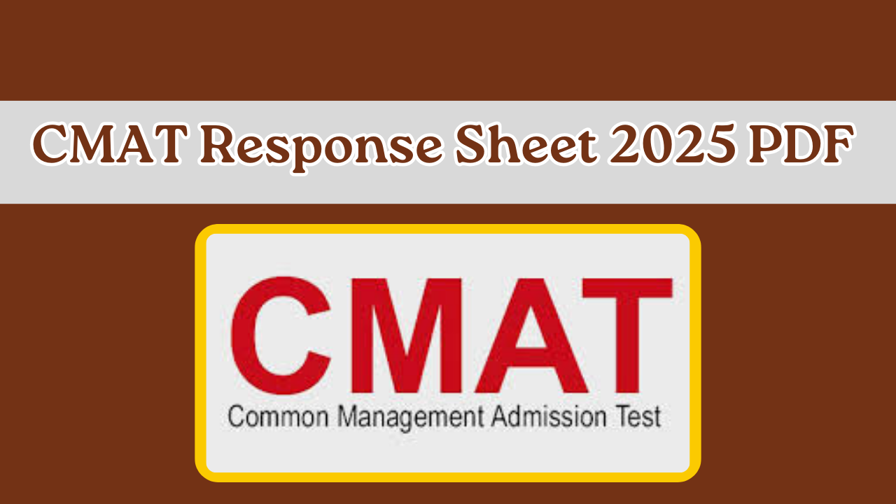 CMAT Response Sheet 2025
