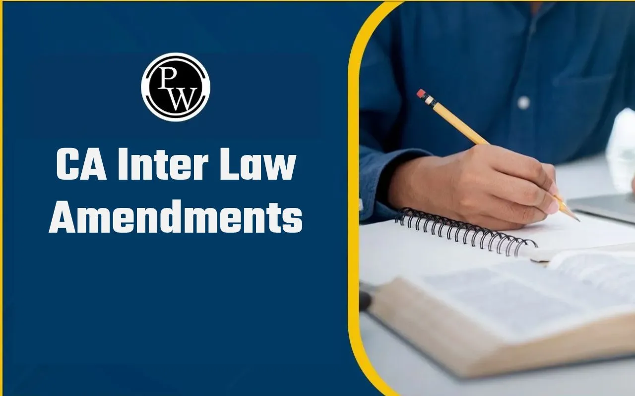 CA Inter Law Amendments