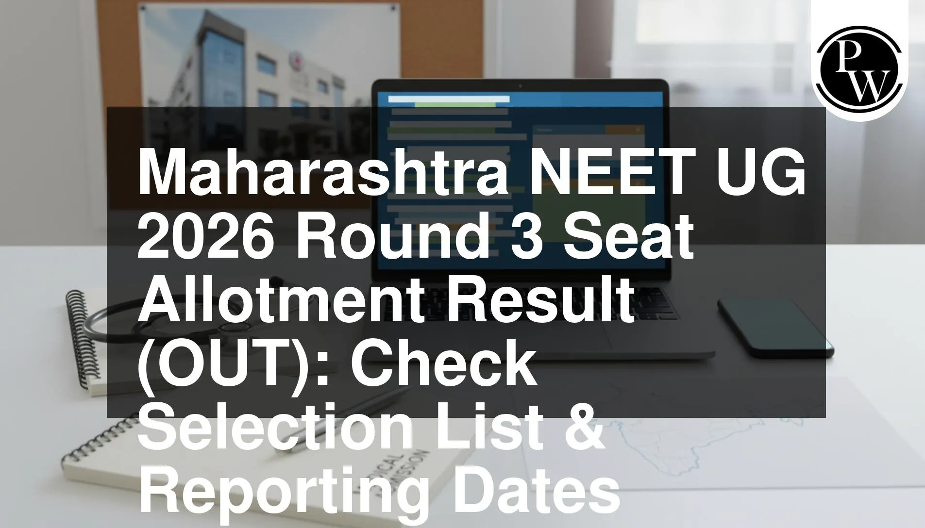 Maharashtra NEET UG 2026 Round 3 Seat Allotment Result