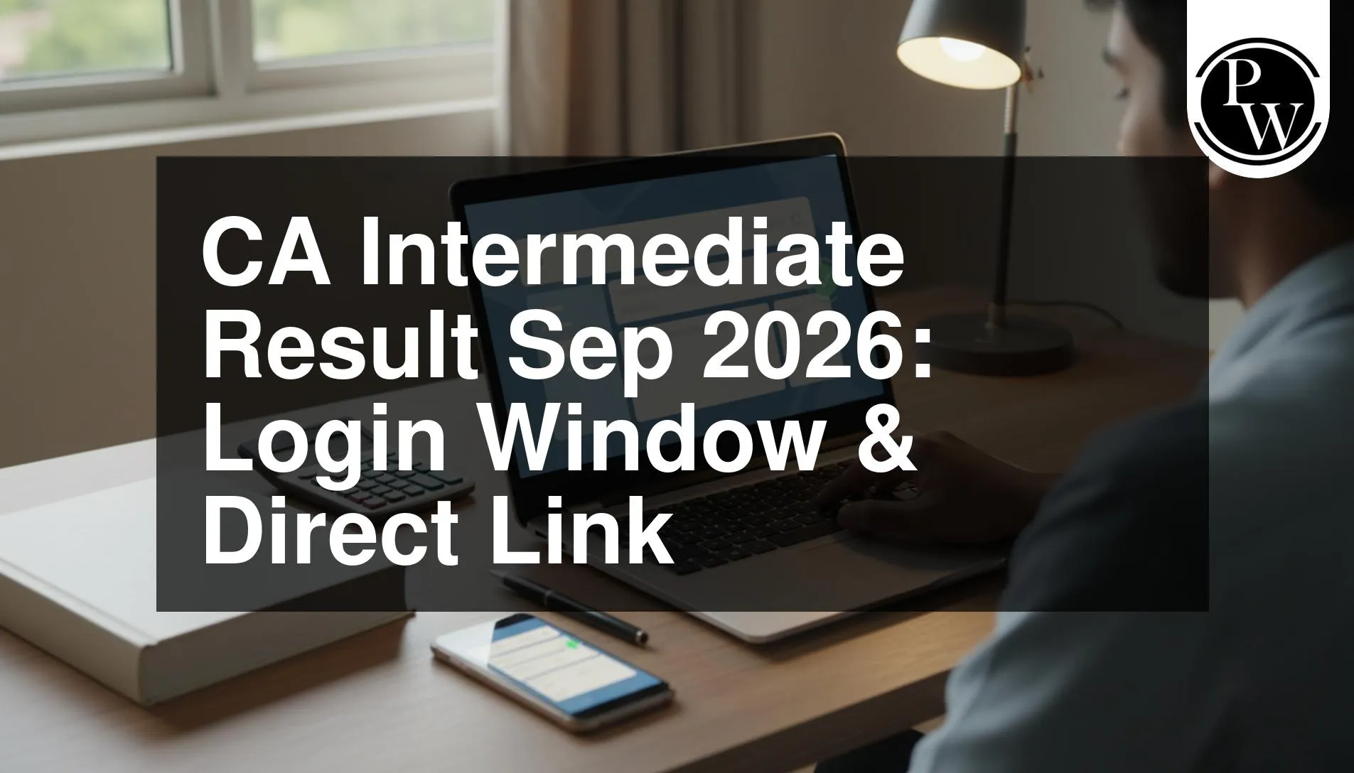 CA Intermediate Result Sep 2026: Login Window & Direct Link