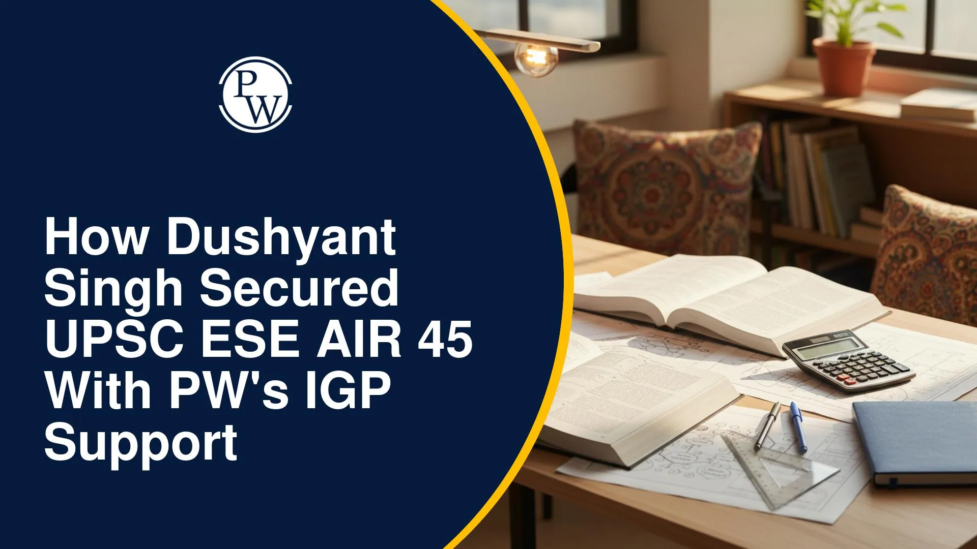 How Dushyant Singh Secured UPSC ESE AIR 45 with PW's IGP Support