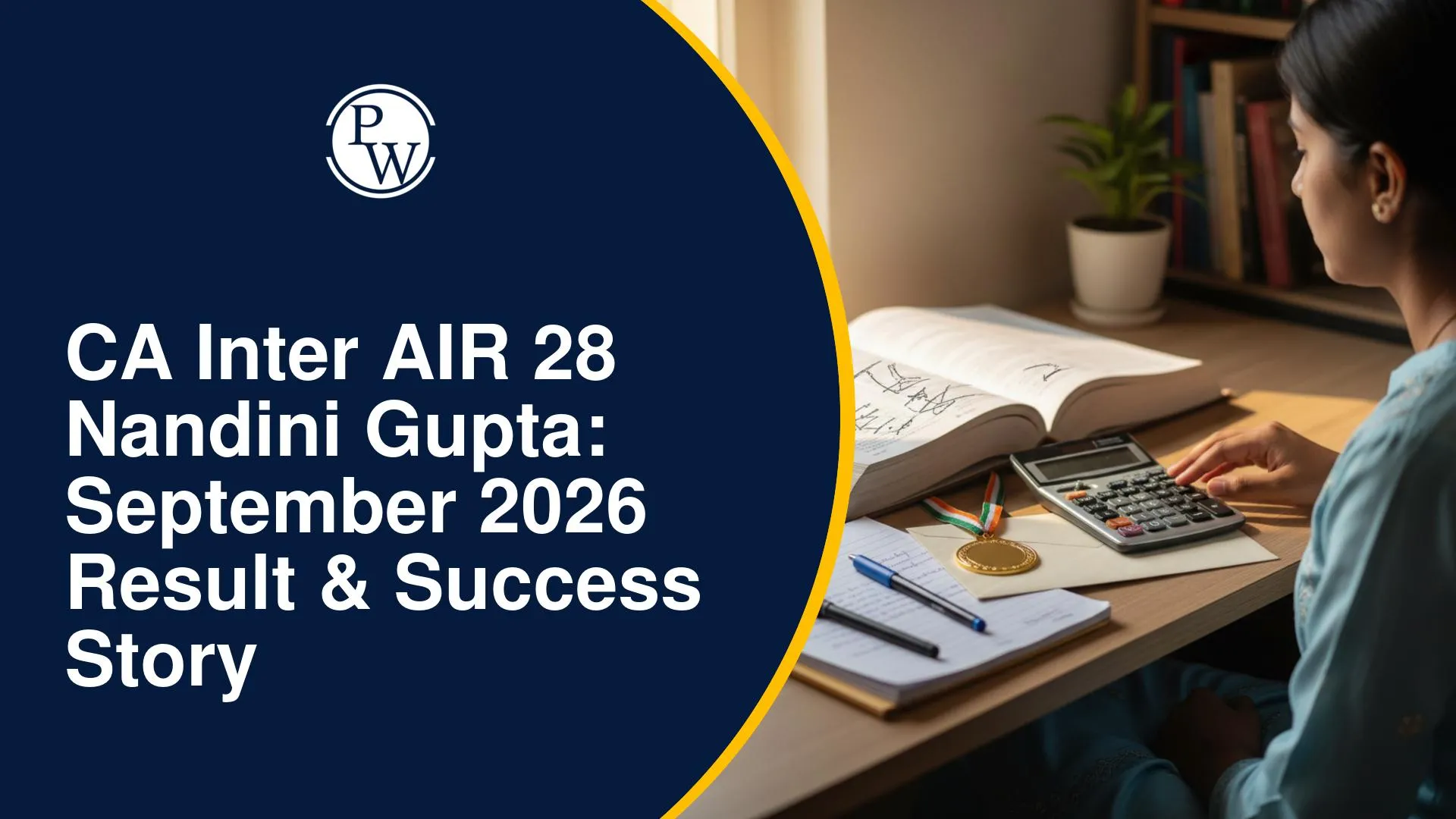 How Nandini Gupta Secured CA Inter AIR 28 Despite Self-Doubt with Physics Wallah