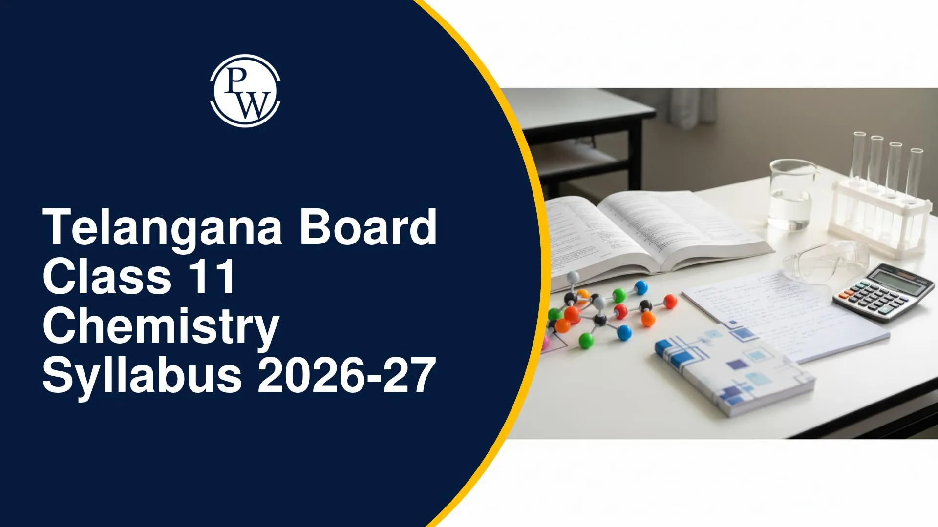 Telangana Board Class 11 Chemistry Syllabus 2026-27: Chapters, Topics & PDF