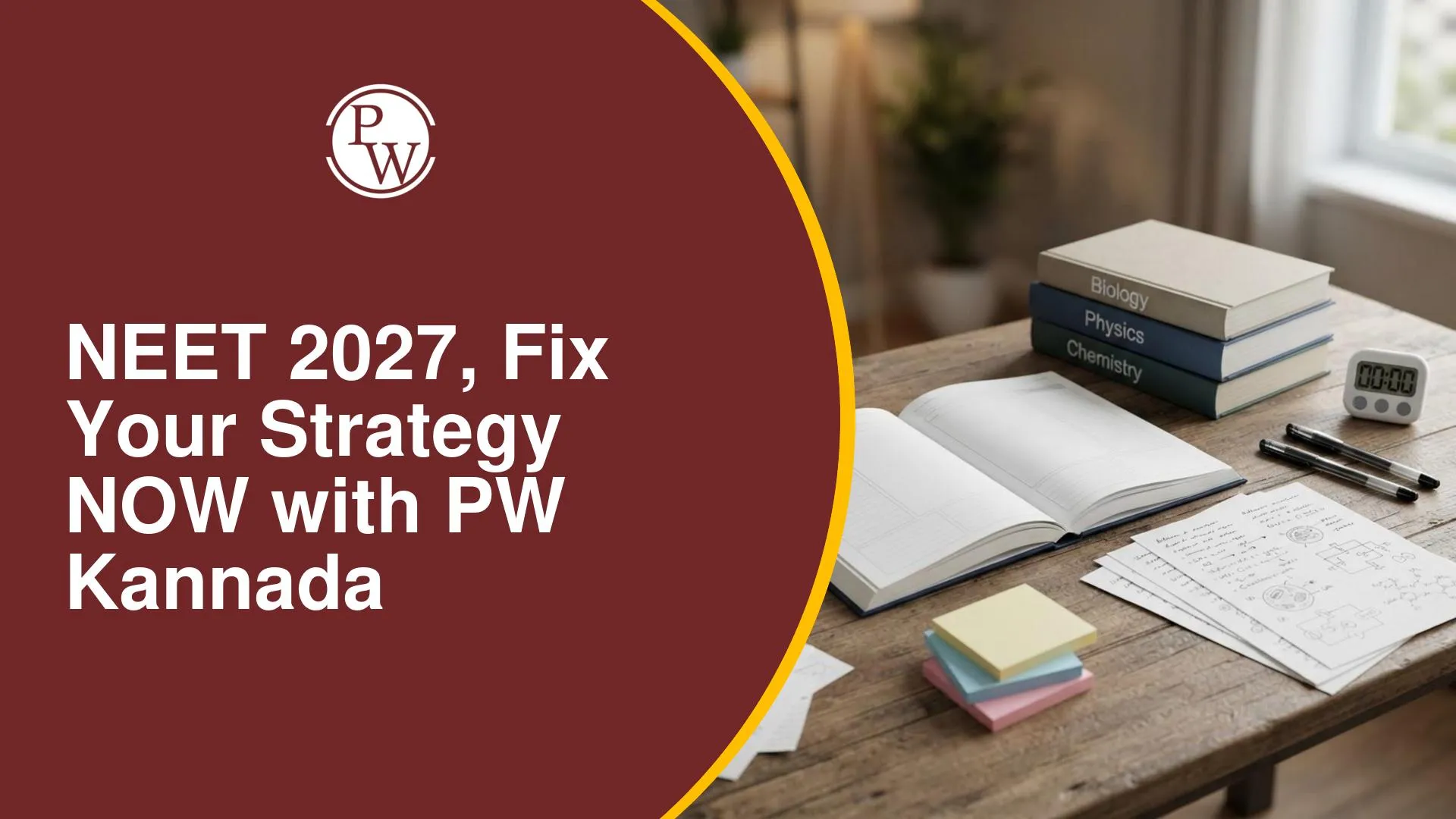 NEET 2027: STOP Studying This Way, Fix Your Strategy NOW with PW Kannada