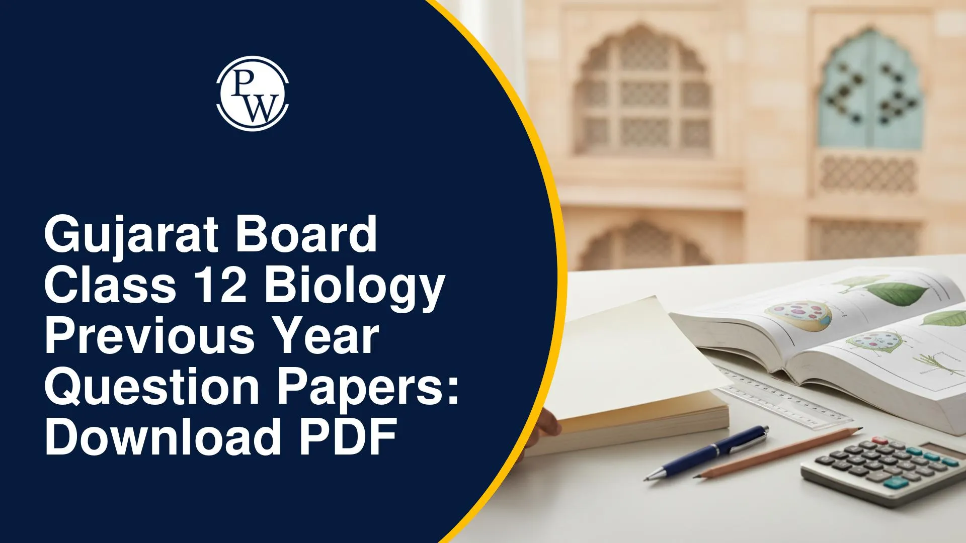 Gujarat Board Class 12 Biology Previous Year Question Papers: Download PDF