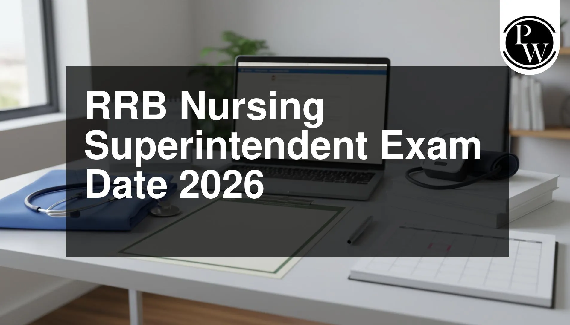 RRB Nursing Superintendent Exam Date-