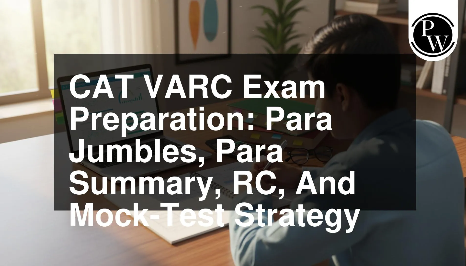 CAT VARC 2026 Exam Preparation: Para Jumbles, Para Summary, RC, And Mock-Test Strategy