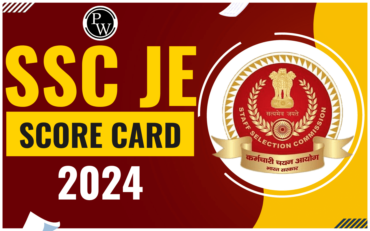 SSC JE Score Card 2024