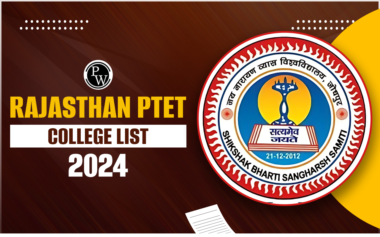 Rajasthan PTET Colleges 2024