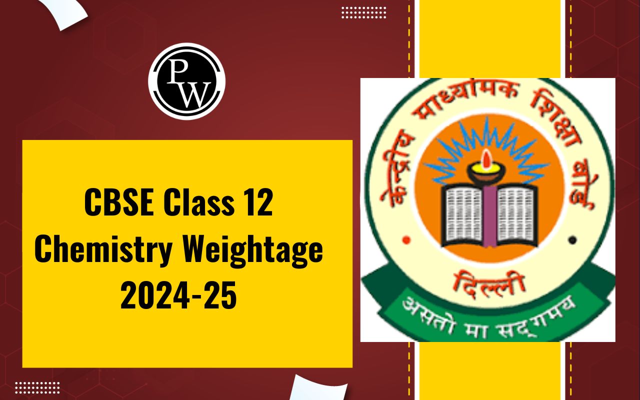 CBSE Class 12 Chemistry Weightage 2024-25