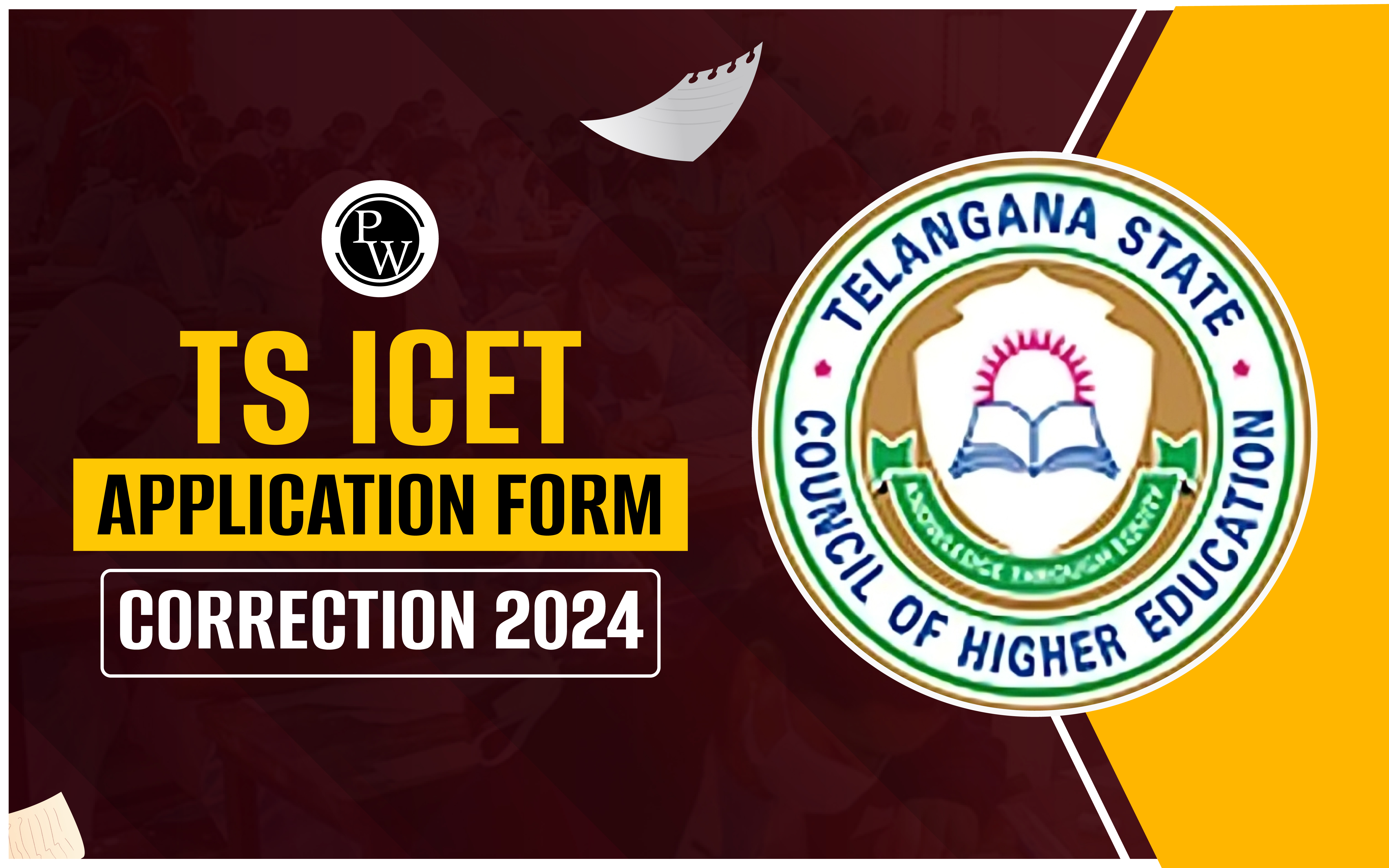 TS ICET Application Form Correction 2024: Modify/Edit Details Here