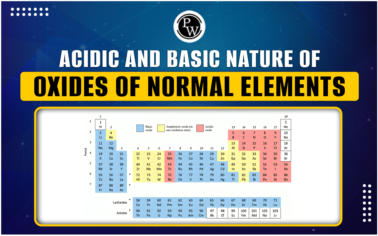 Acidic And Basic Nature Of Oxides