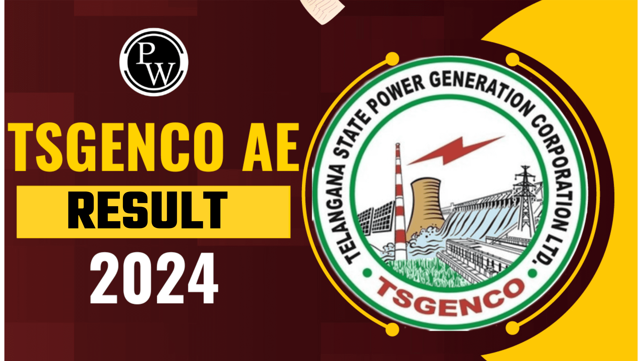 TSGENCO AE Result 2024