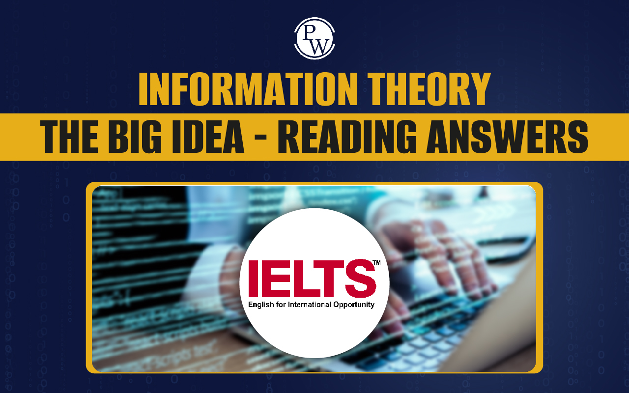Information Theory The Big Idea Reading Answers