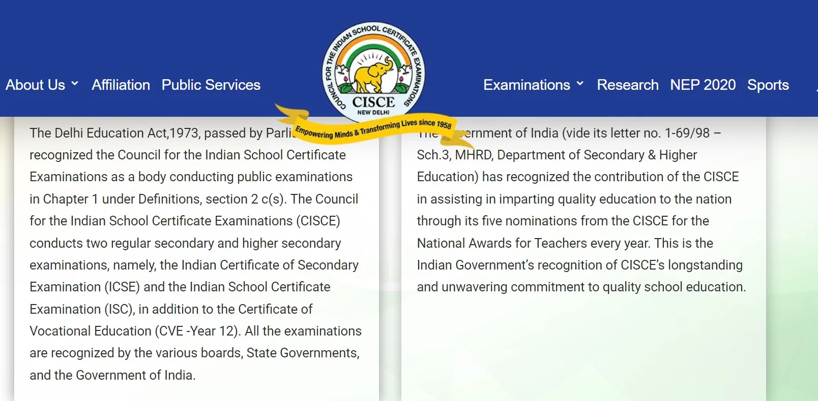 ICSE 10 Admit Card 2024