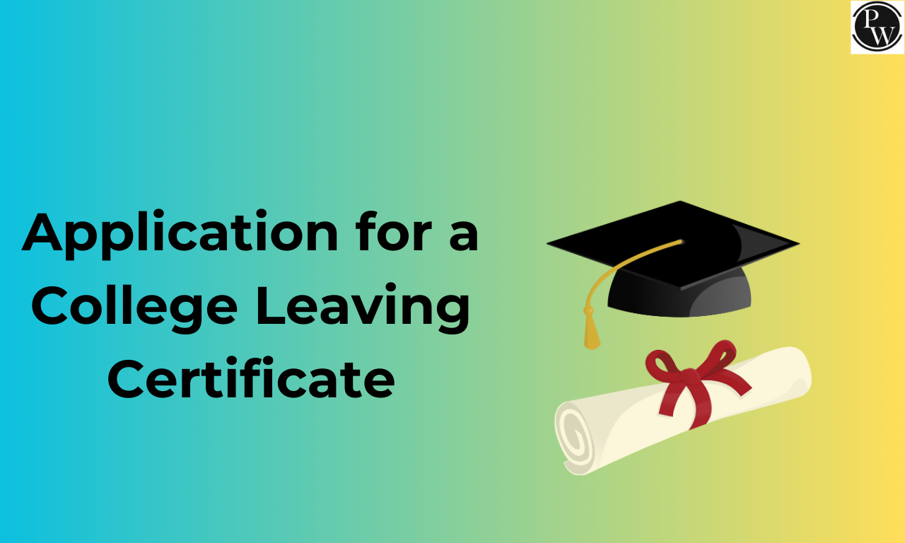 Application for a College Leaving Certificate