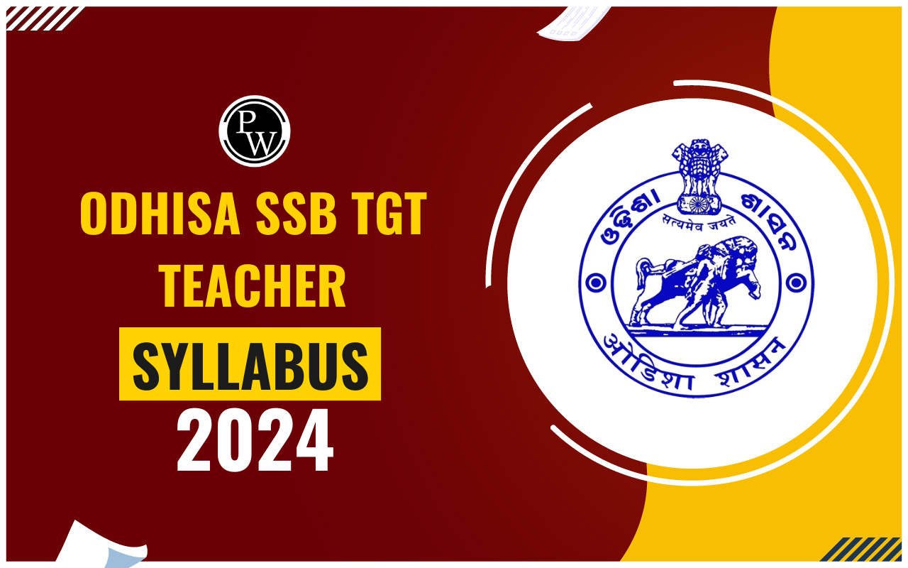 Odisha SSB TGT Teacher Syllabus 2024