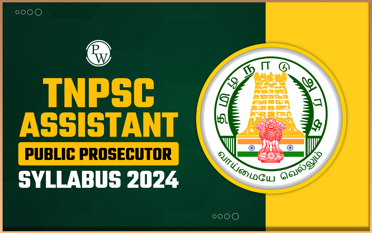 TNPSC Assistant Public Prosecutor Syllabus 2024