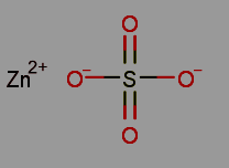 Zinc Sulfate Structure