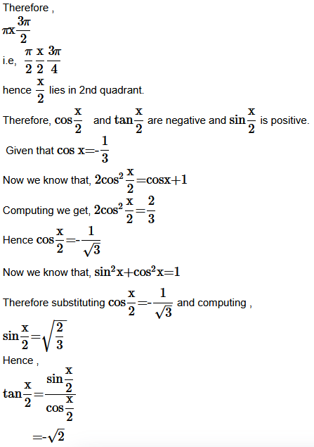 chapter 3-Trigonometric Functions Miscellaneous Exercise