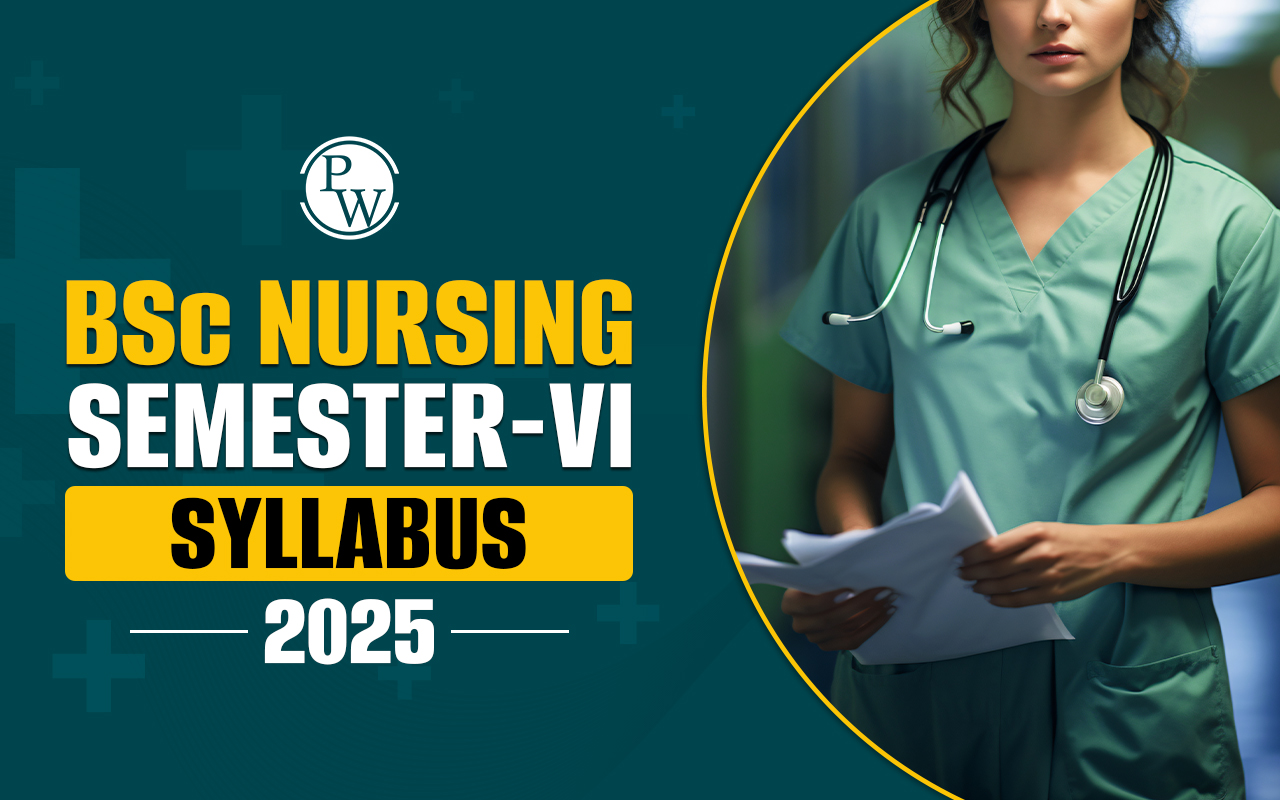 BSc Nursing Semester-VI Syllabus 2025