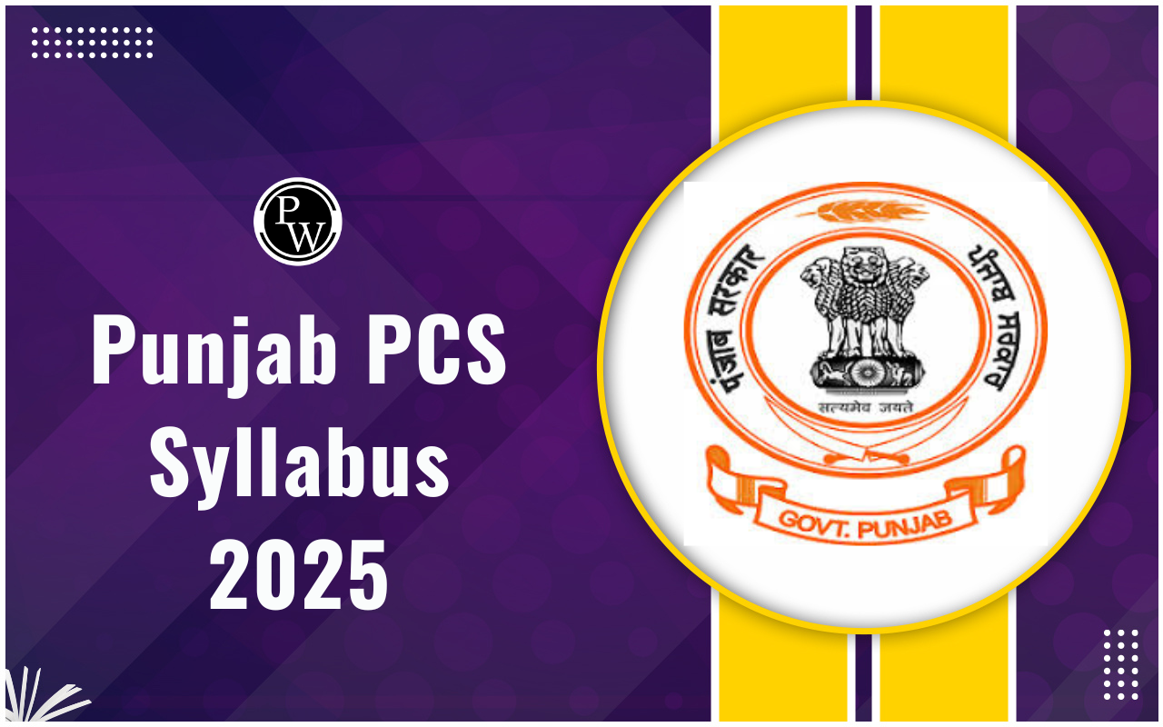 Punjab PCS Syllabus 2025