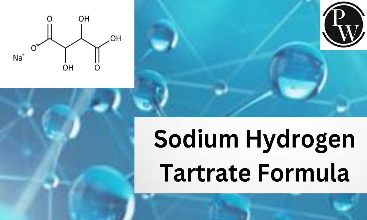 Sodium Hydrogen Tartrate Formula