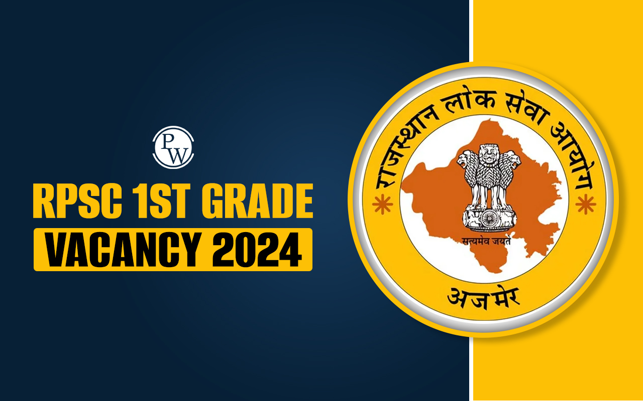 RPSC 1st Grade Vacancy 2024