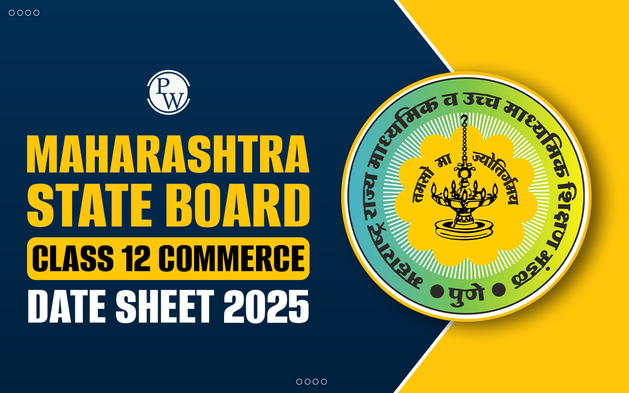Maharashtra Board Class 12 Commerce Date Sheet 2025