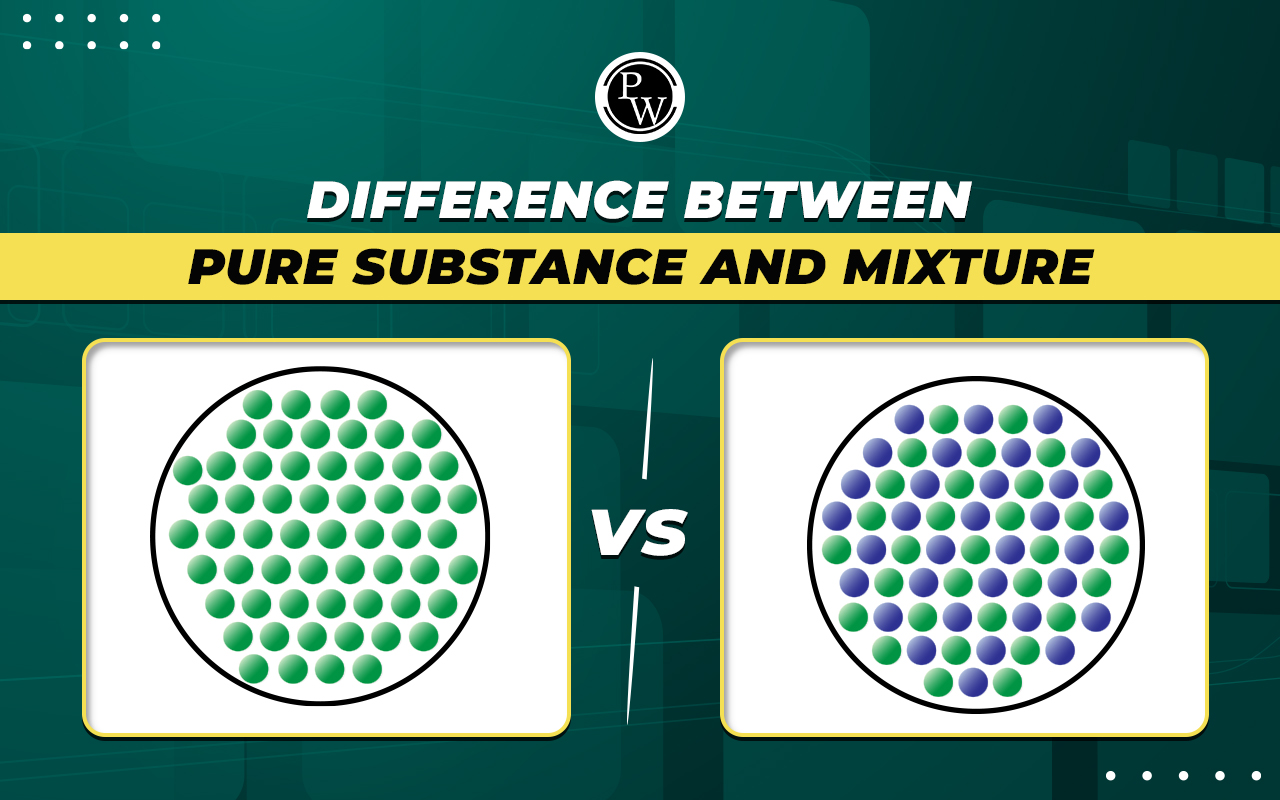 Difference Between Pure Substance And Mixture