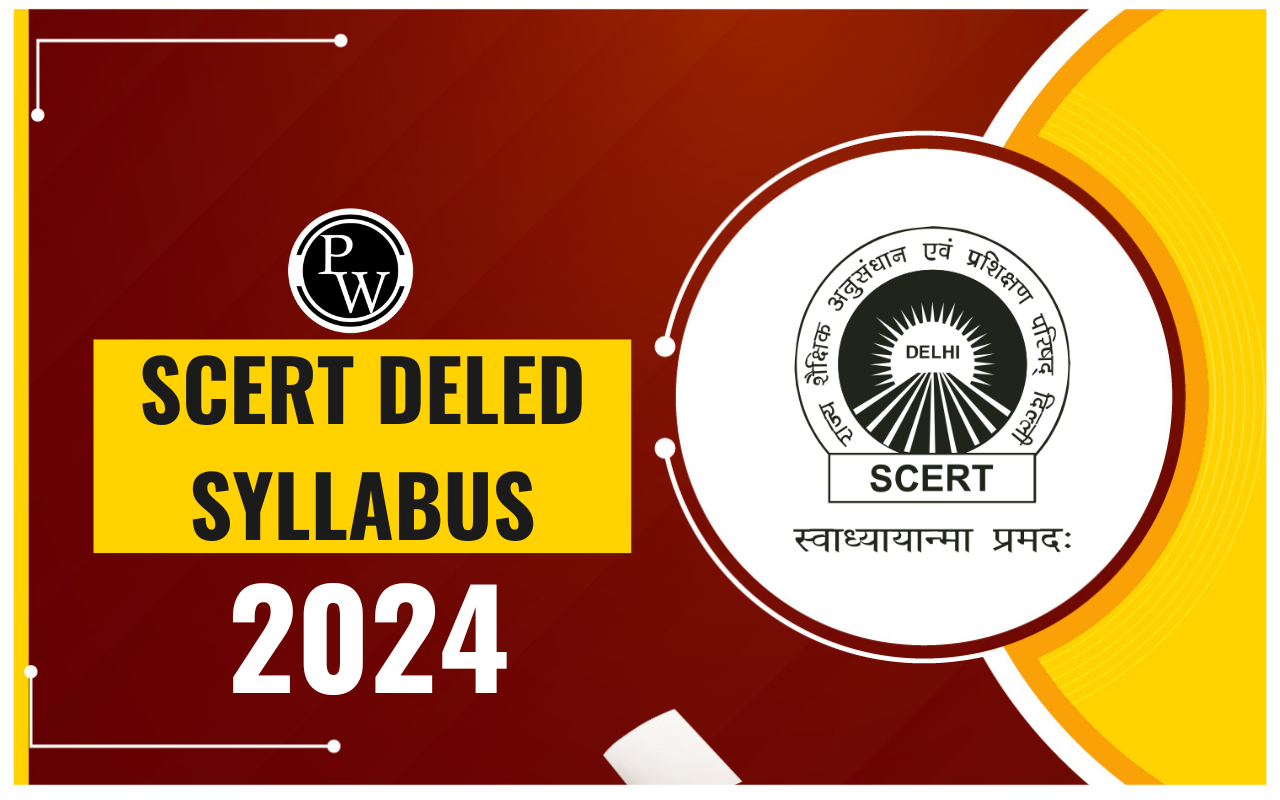 SCERT DELED Syllabus 2024