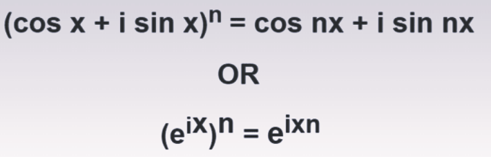 Complex Number Power Formula