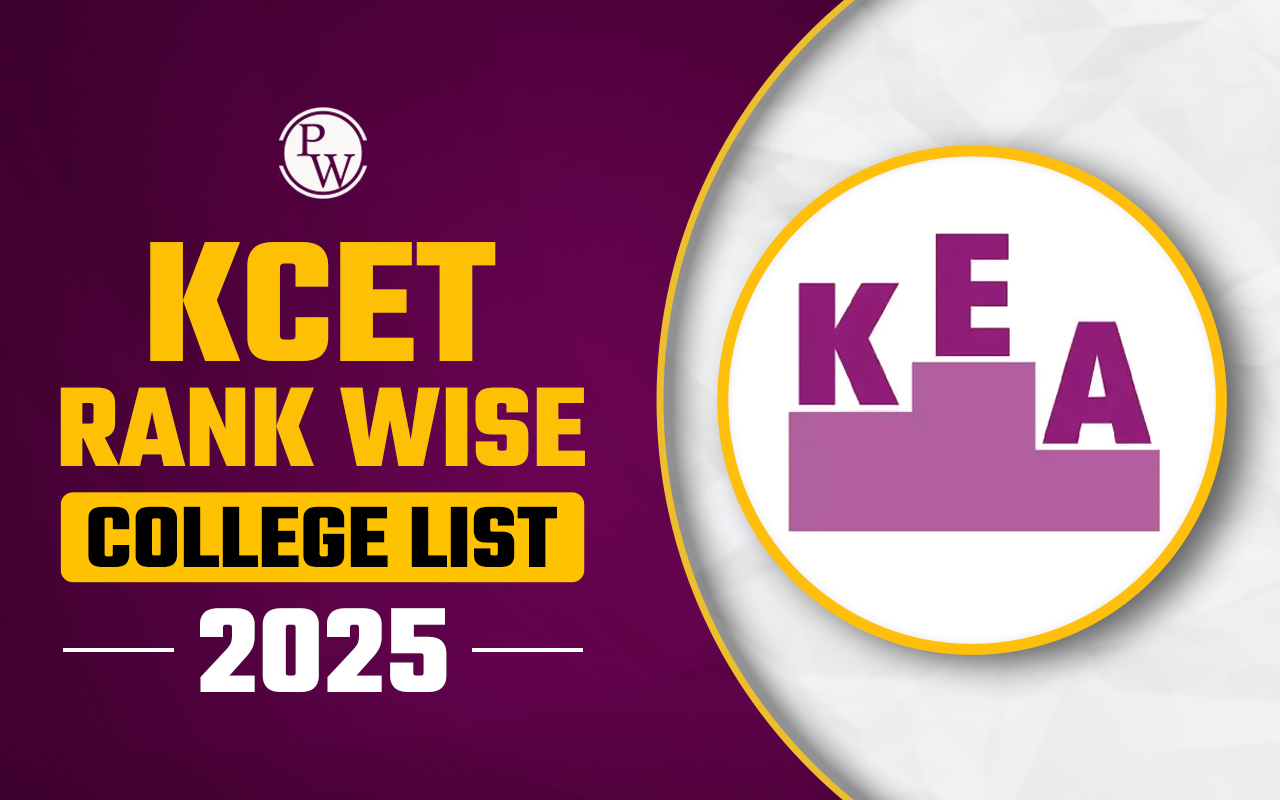 KCET Rank Wise College List 2025