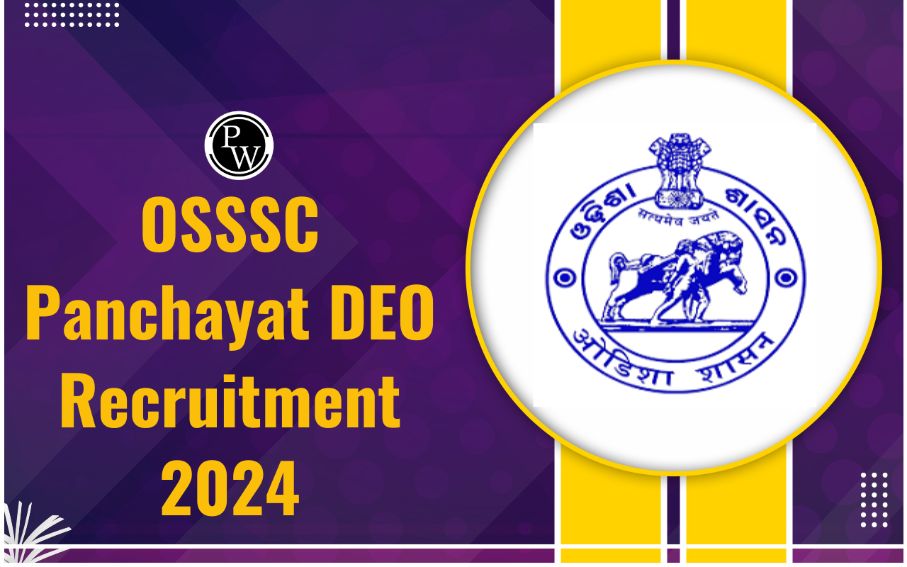 OSSSC Panchayat DEO Recruitment 2024
