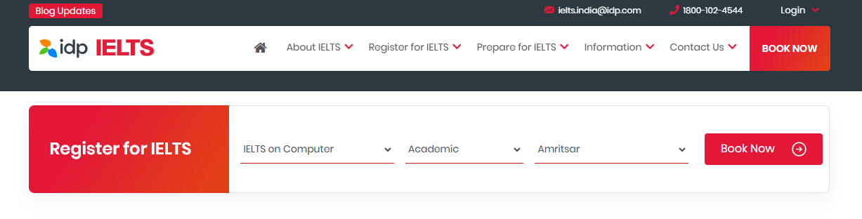 IELTS Registration 2025