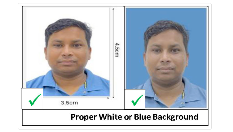 IIT JAM 2025 Samples of Acceptable Photographs