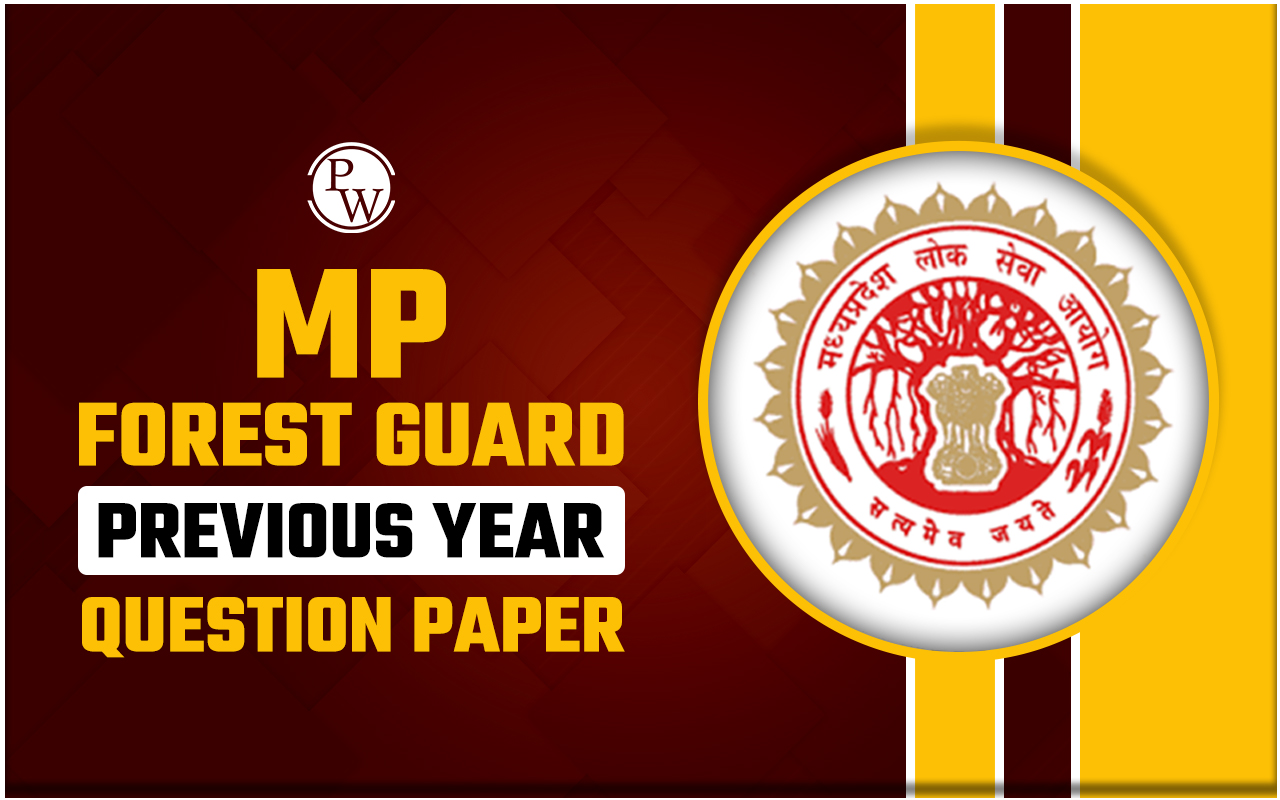 MP Forest Guard Previous Year Question Paper