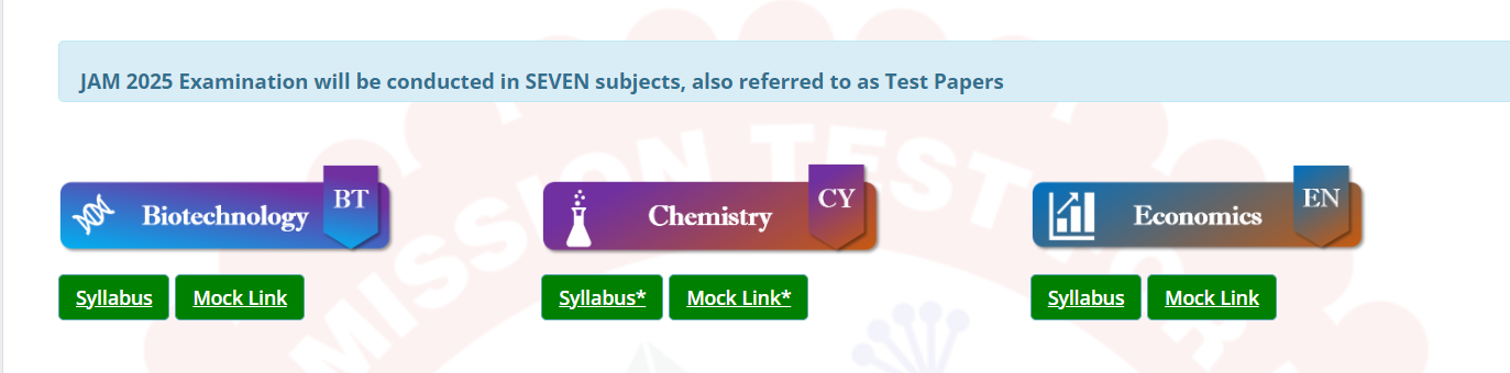 IIT JAM Biotechnology Mock Test