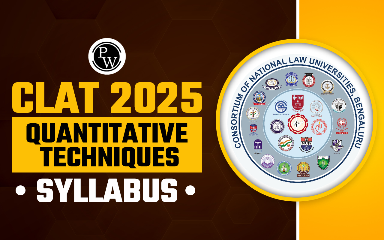 CLAT 2025 Quantitative Techniques Syllabus