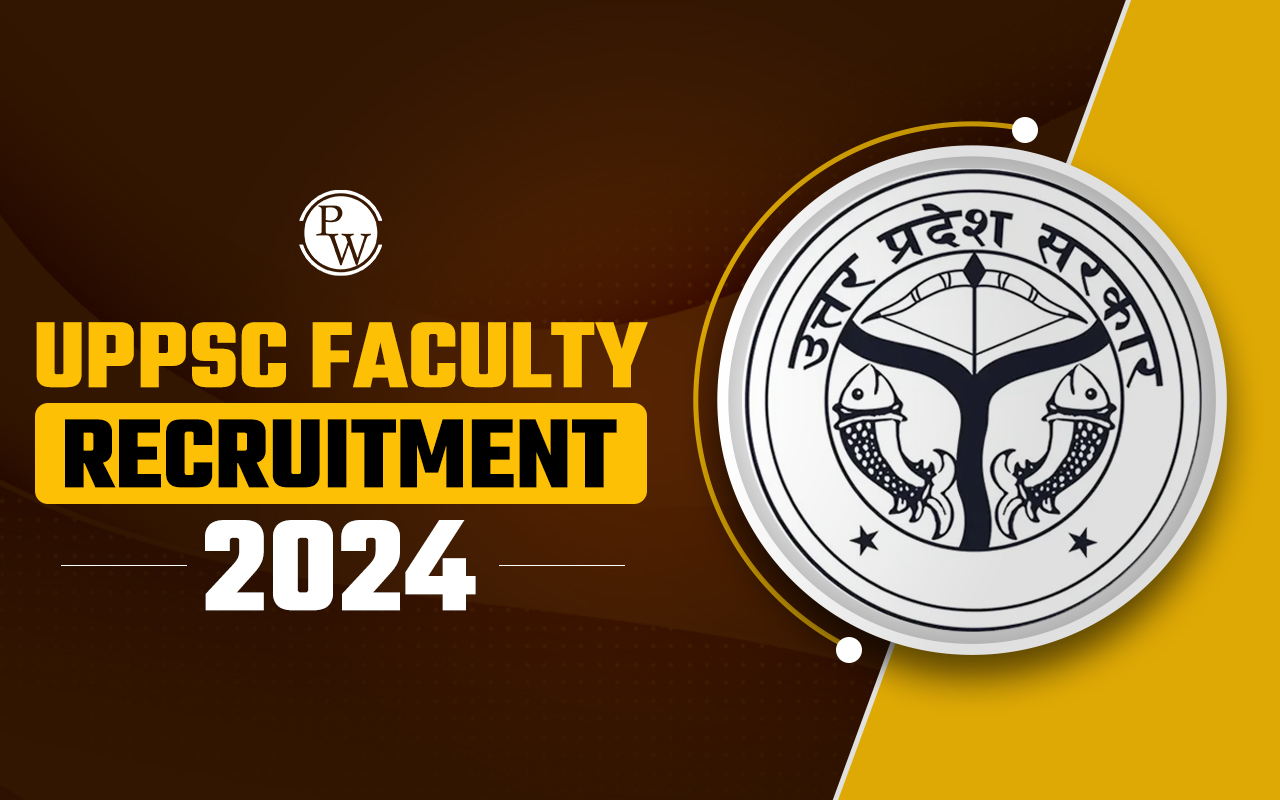UPPSC Faculty Recruitment 2024