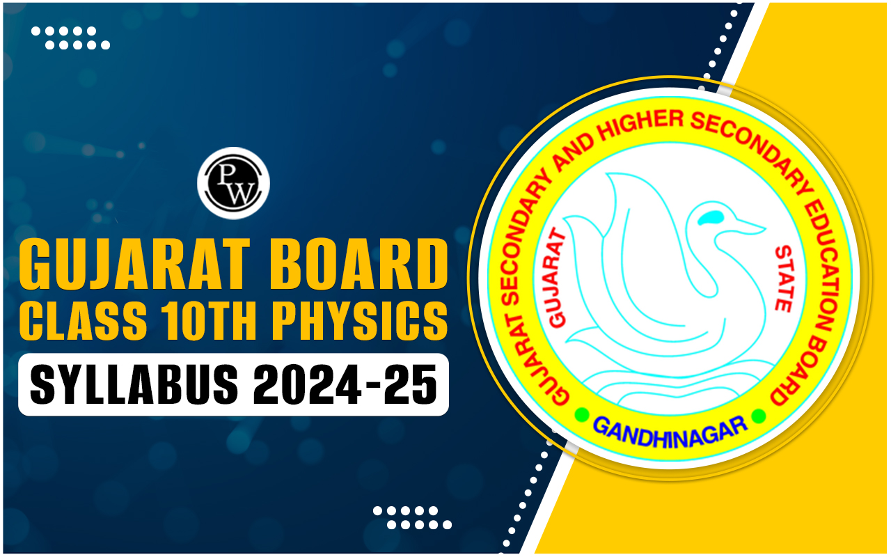 Gujarat Board Class 10th Physics Syllabus 2024-25, Download PDF