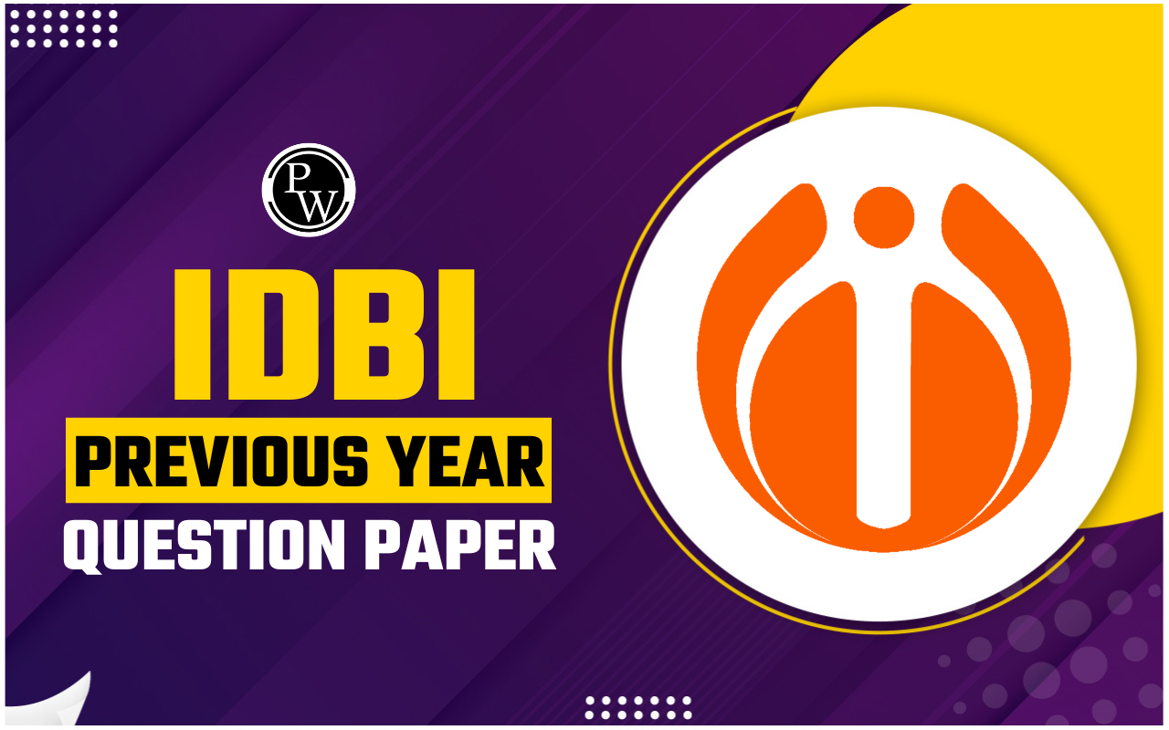 IDBI SO Previous Year Question Paper
