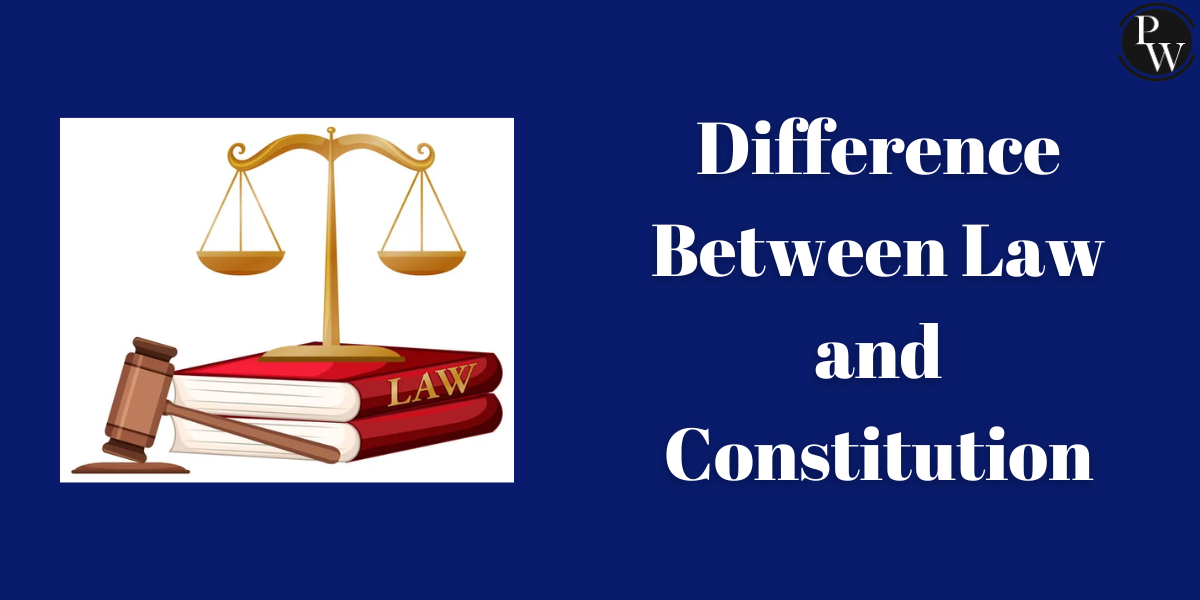 Difference Between Law and Constitution