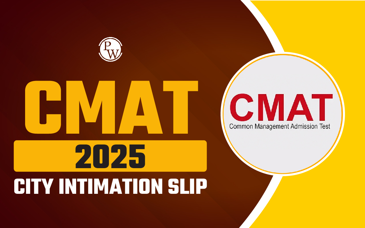 CMAT 2025 City Intimation Slip