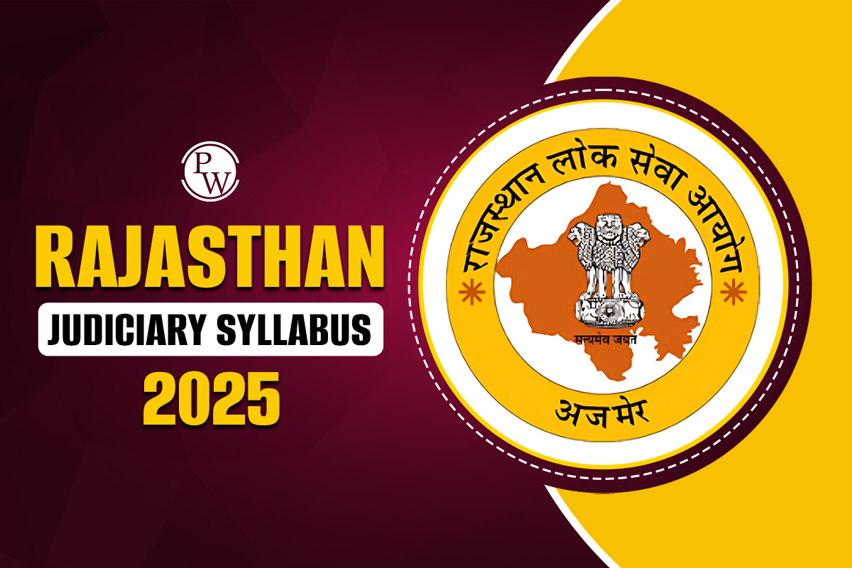 Rajasthan Judiciary Syllabus 2025