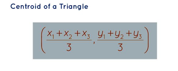 Centroid of a Triangle
